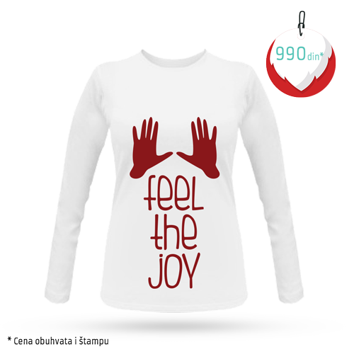 Ženska majica - Feel the joy